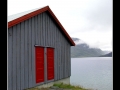 Fjord and shed